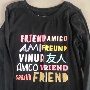 “Friend” long sleeve
